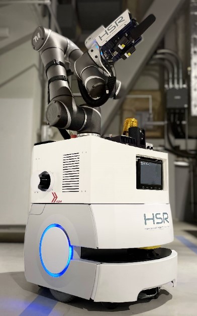 図2 自動巡回ロボット HSR(HBA SMART ROBOT)